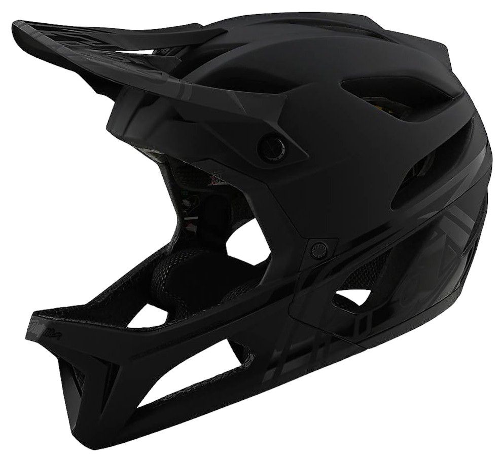 Photos - Bike Helmet TLD Troy Lee Designs Stage Helmet, Medium/Large, Stealth Midnight 23SZFASTGHLM 