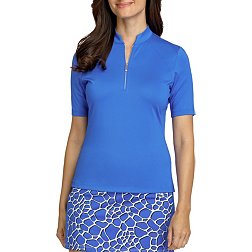 Tail Women's Dianamae Short Sleeve Notched Top