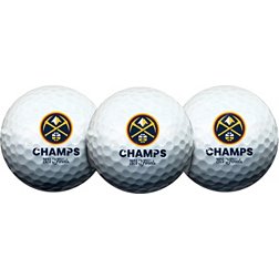 Team Effort 2023 NBA Champions Denver Nuggets Golf Balls - 3 Pack