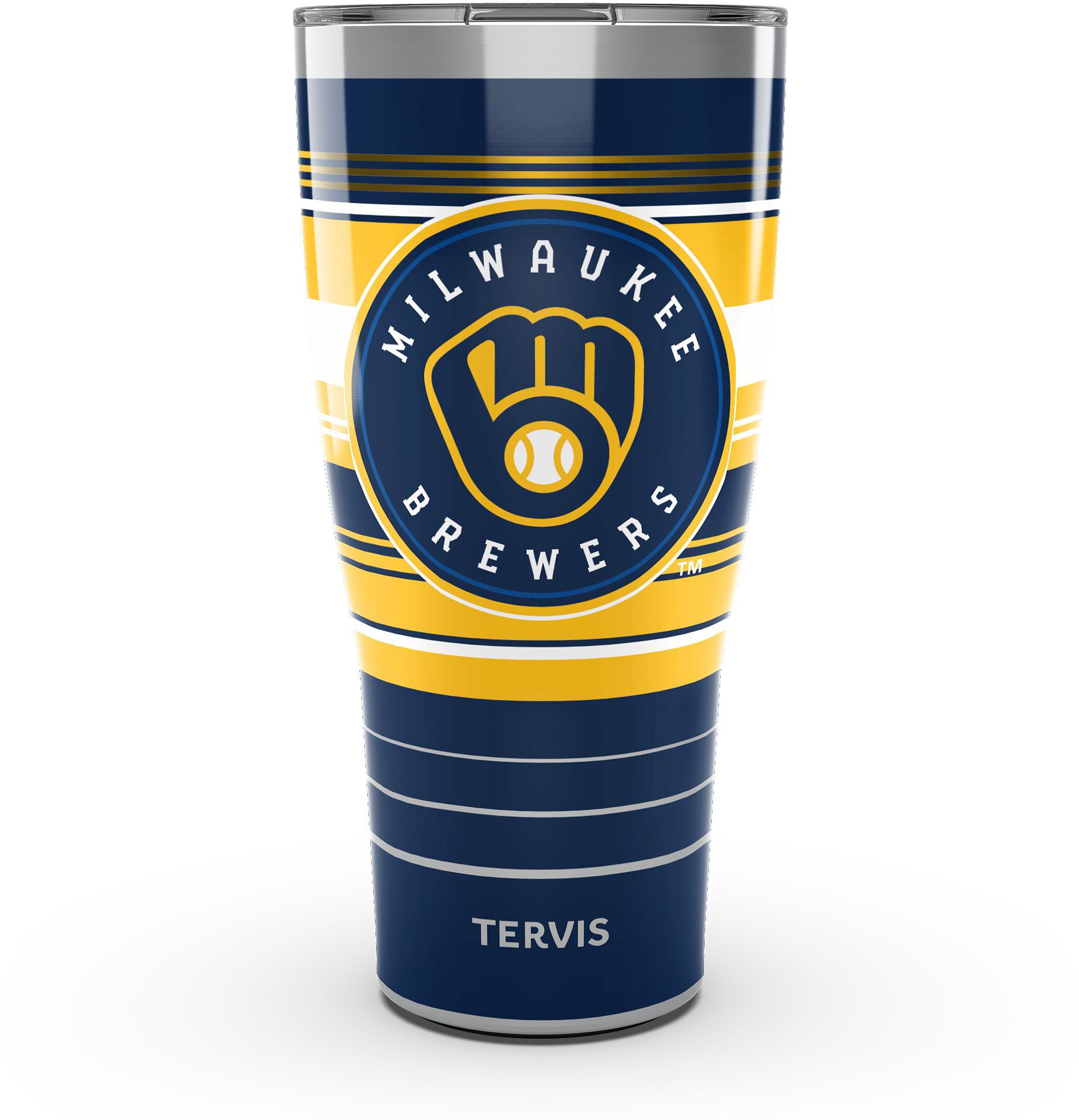 Tervis Milwaukee Brewers 30 oz. Stainless Steel Hype Stripe Tumbler