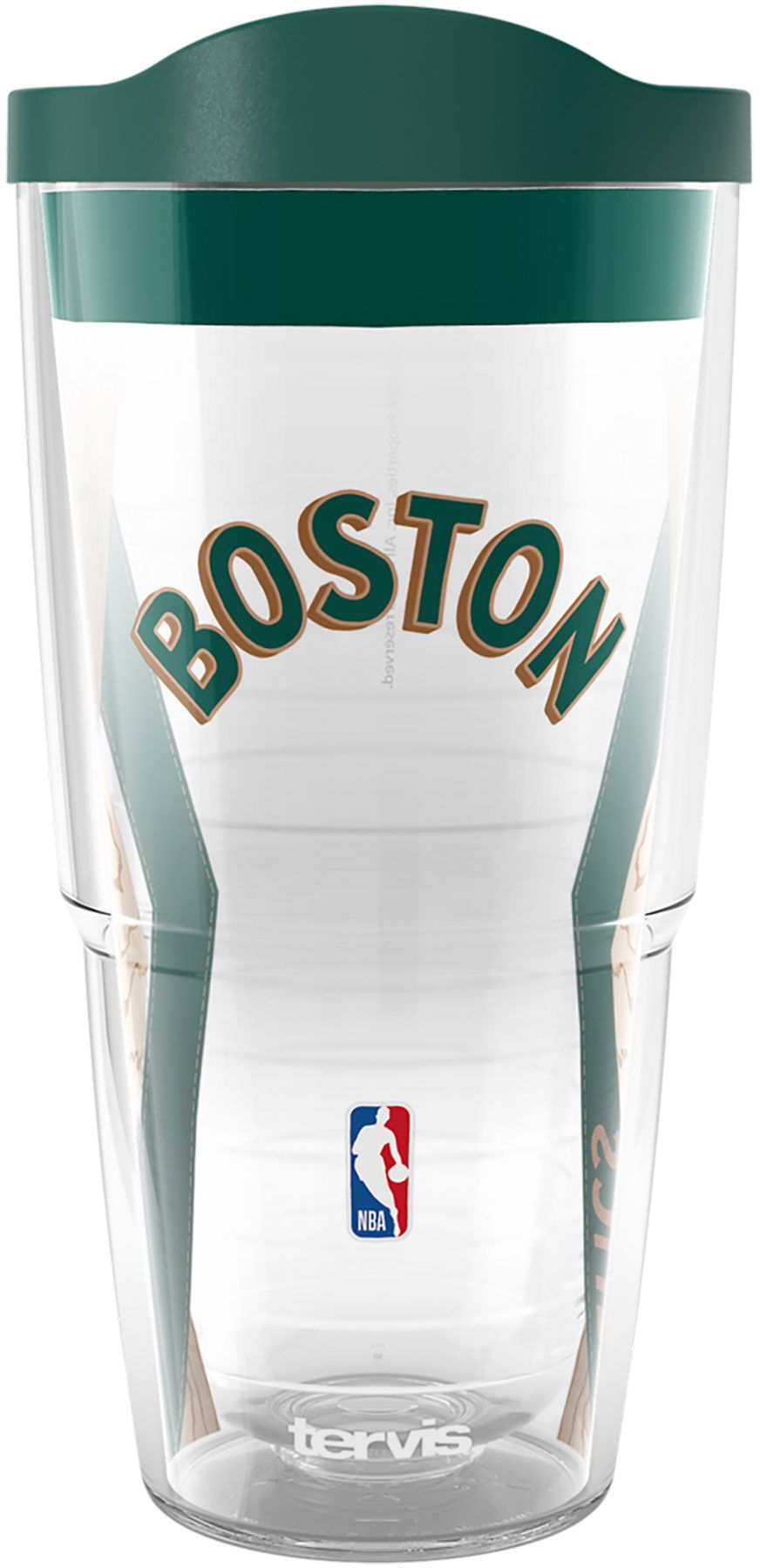 Tervis 2023-24 City Edition Boston Celtics Clear 24oz Tumbler