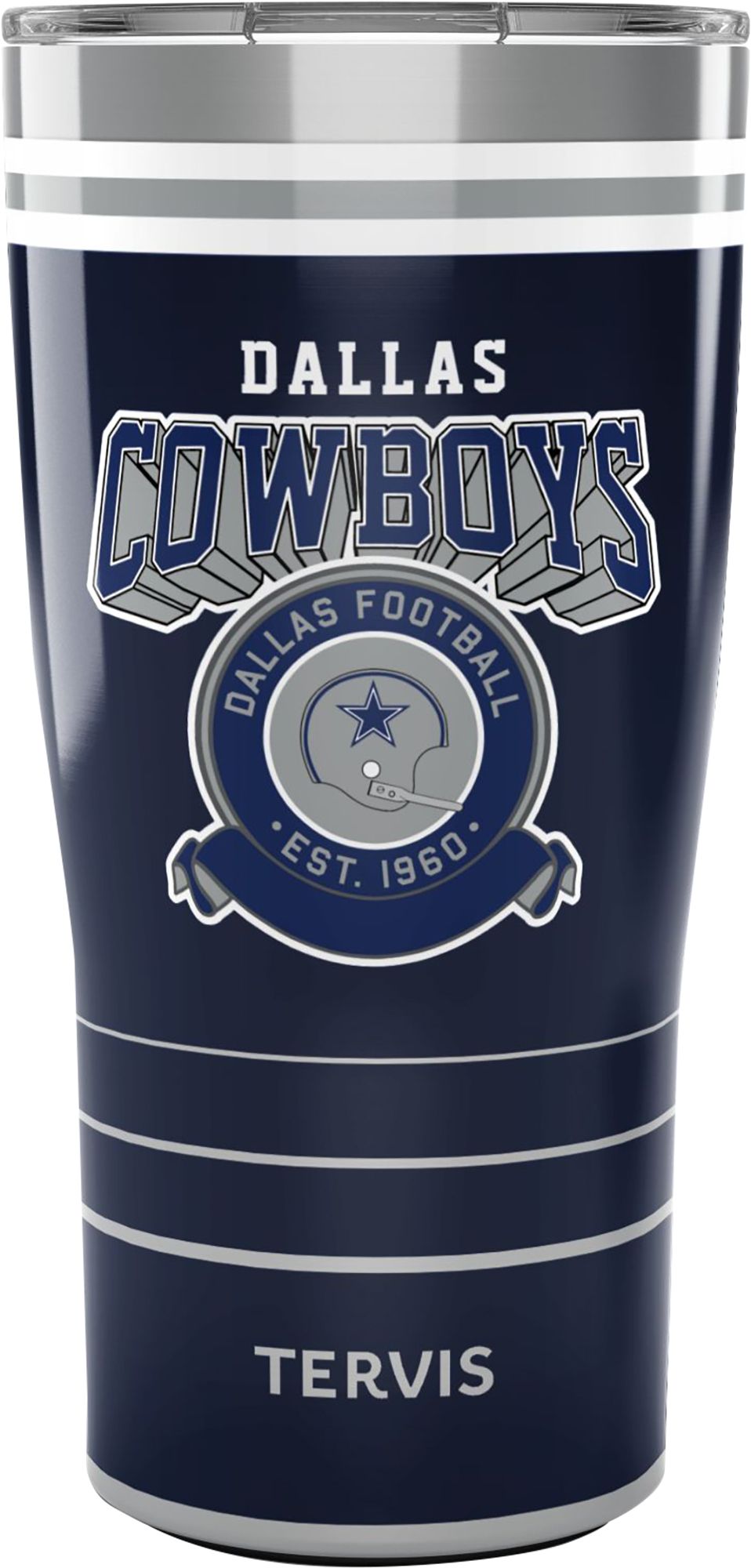 Tervis NFL Tumbler With Lid 16 Oz Dallas Cowboys Clear - Office Depot