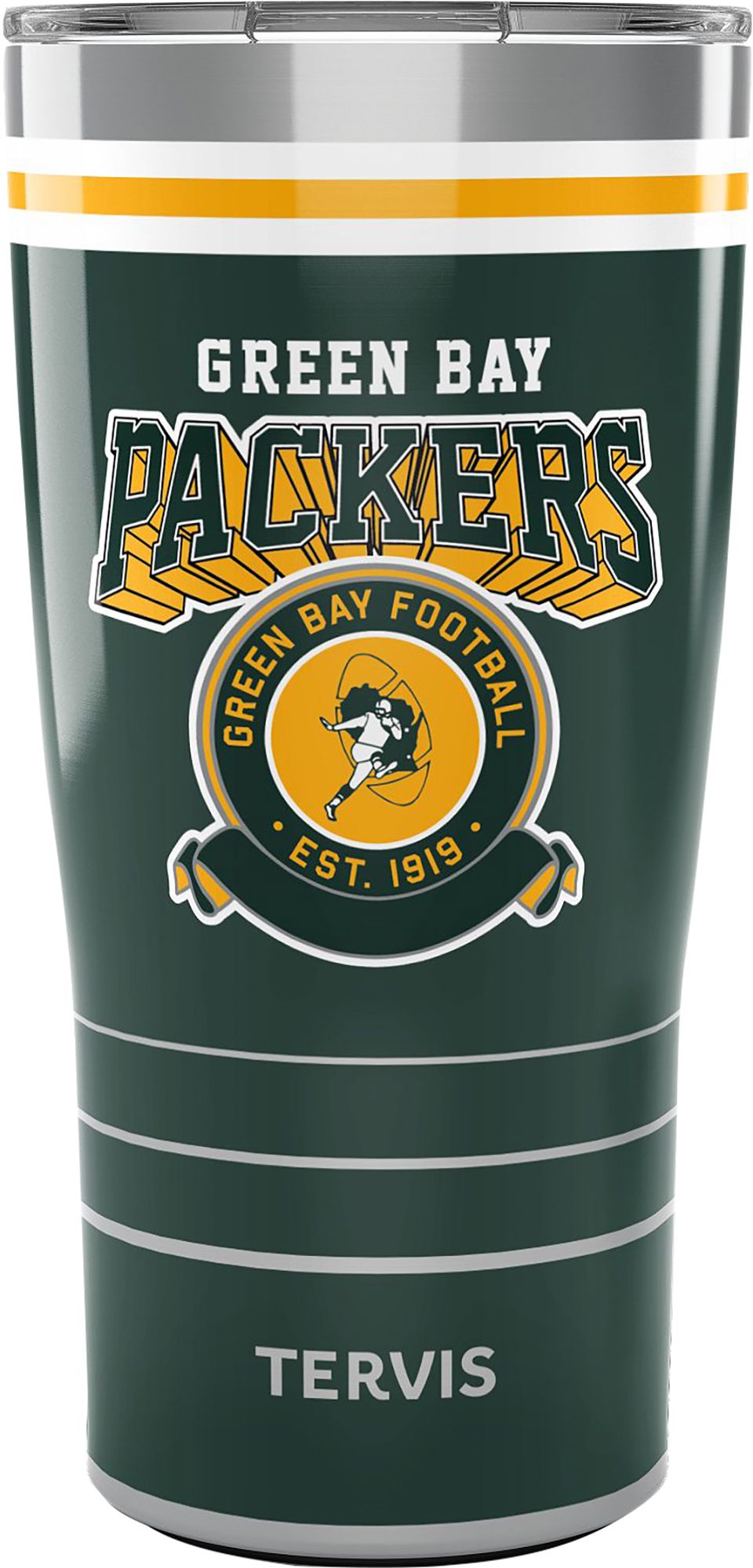 Tervis Green Bay Packers Vintage Stainless Steel 20 oz. Tumbler