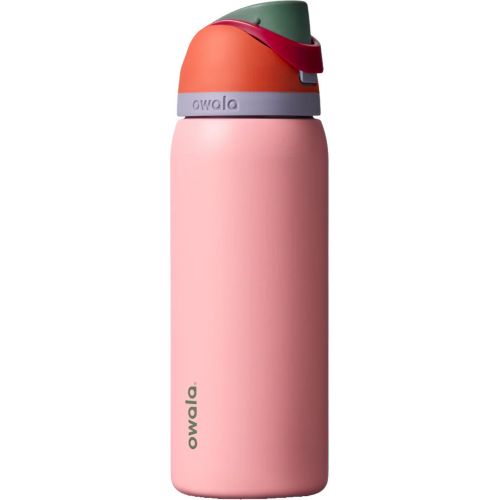 日本未発売カラー Owala 子ども用水筒 475ml ピンク Owala Kids' 16 oz. FreeSip Stainless Steel Water Bottle