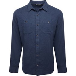 TravisMathew Men's Cloud Flannel Button-Up Shirt