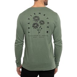 TravisMathew Men's Naturalist Long Sleeve Graphic Golf T-Shirt