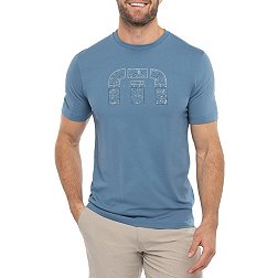 TravisMathew Men's Splatter Print Icon Graphic Golf T-Shirt