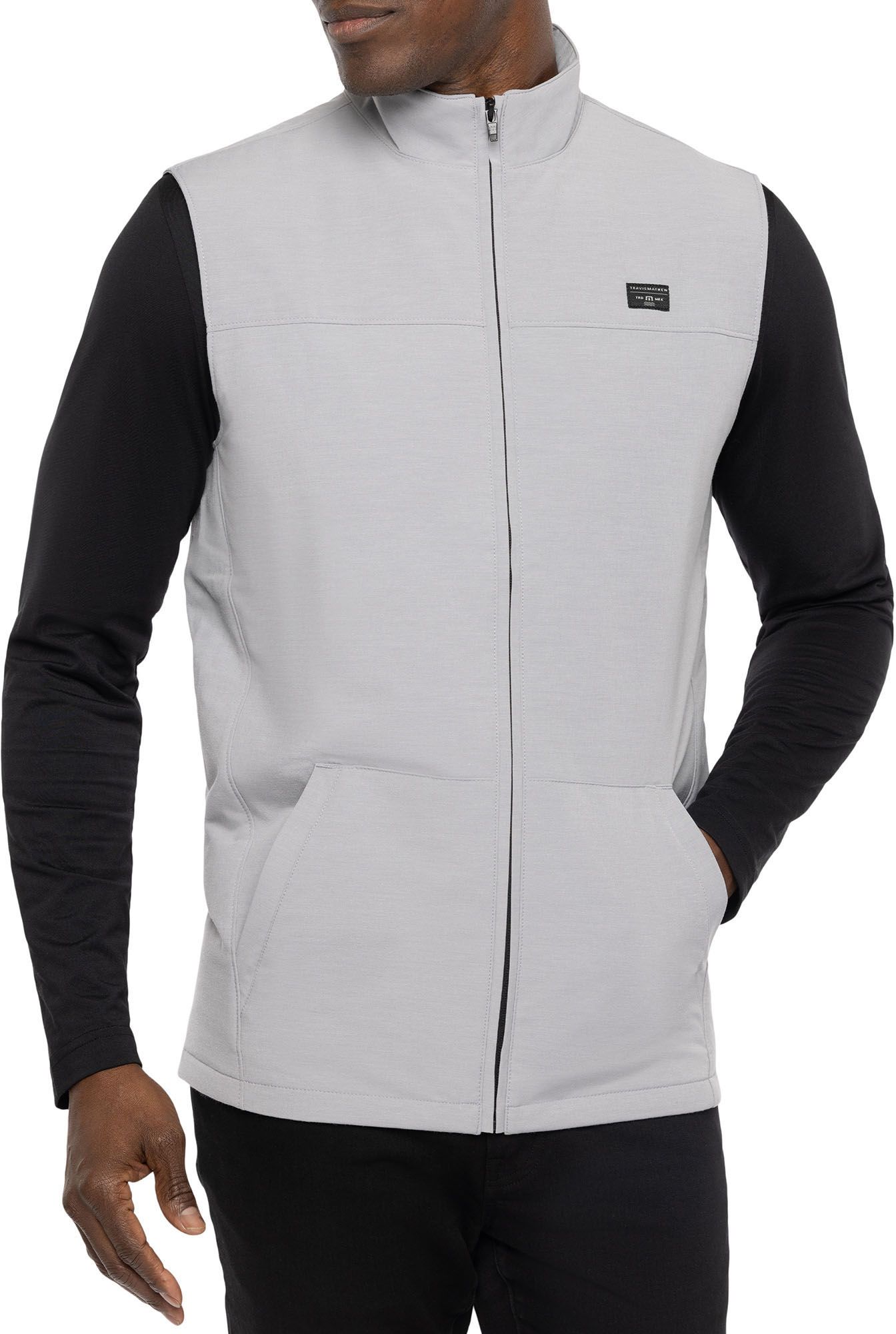 TravisMathew Men's Top of the Line Golf Vest