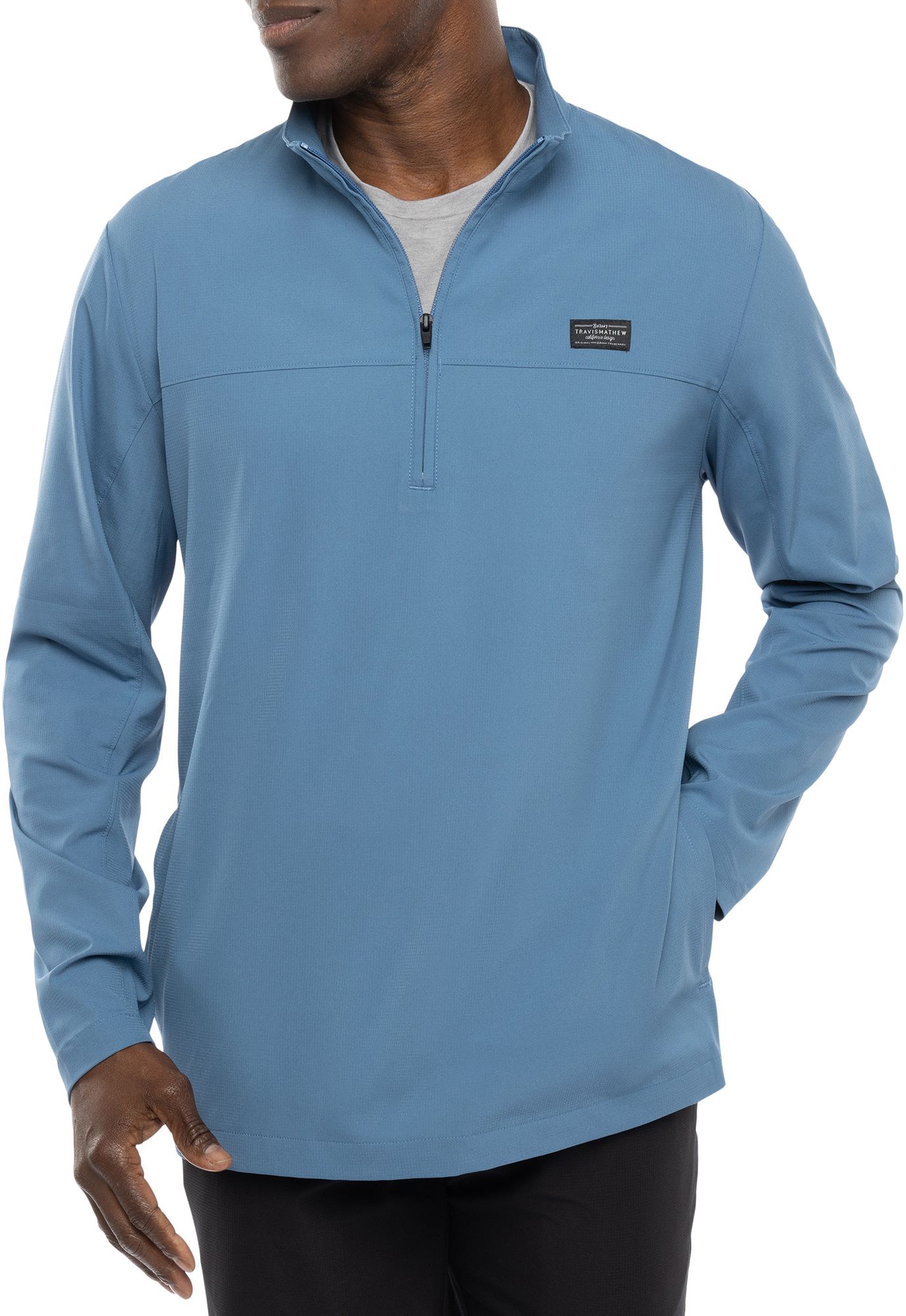 TravisMathew Men's Wanderlust 1/4 Zip Golf Jacket