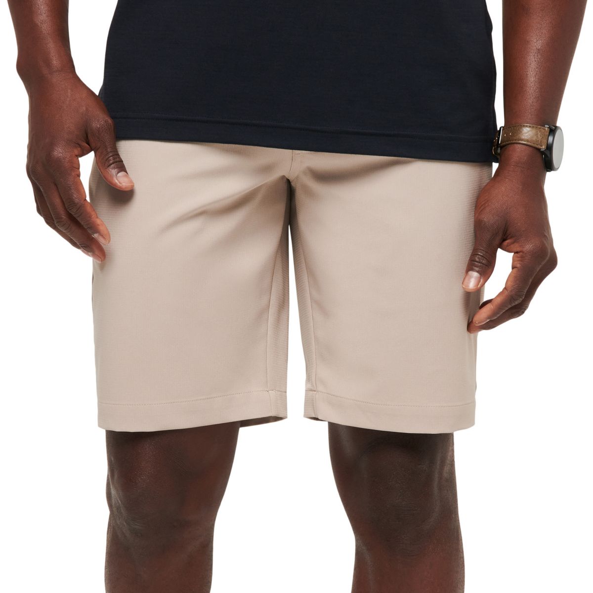 Short De Golf Walter Hagen Performance – Gris Imprimé, Taille 42 Homme