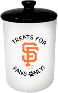 The Memory Company San Francisco Giants Pet Treat Cannister
