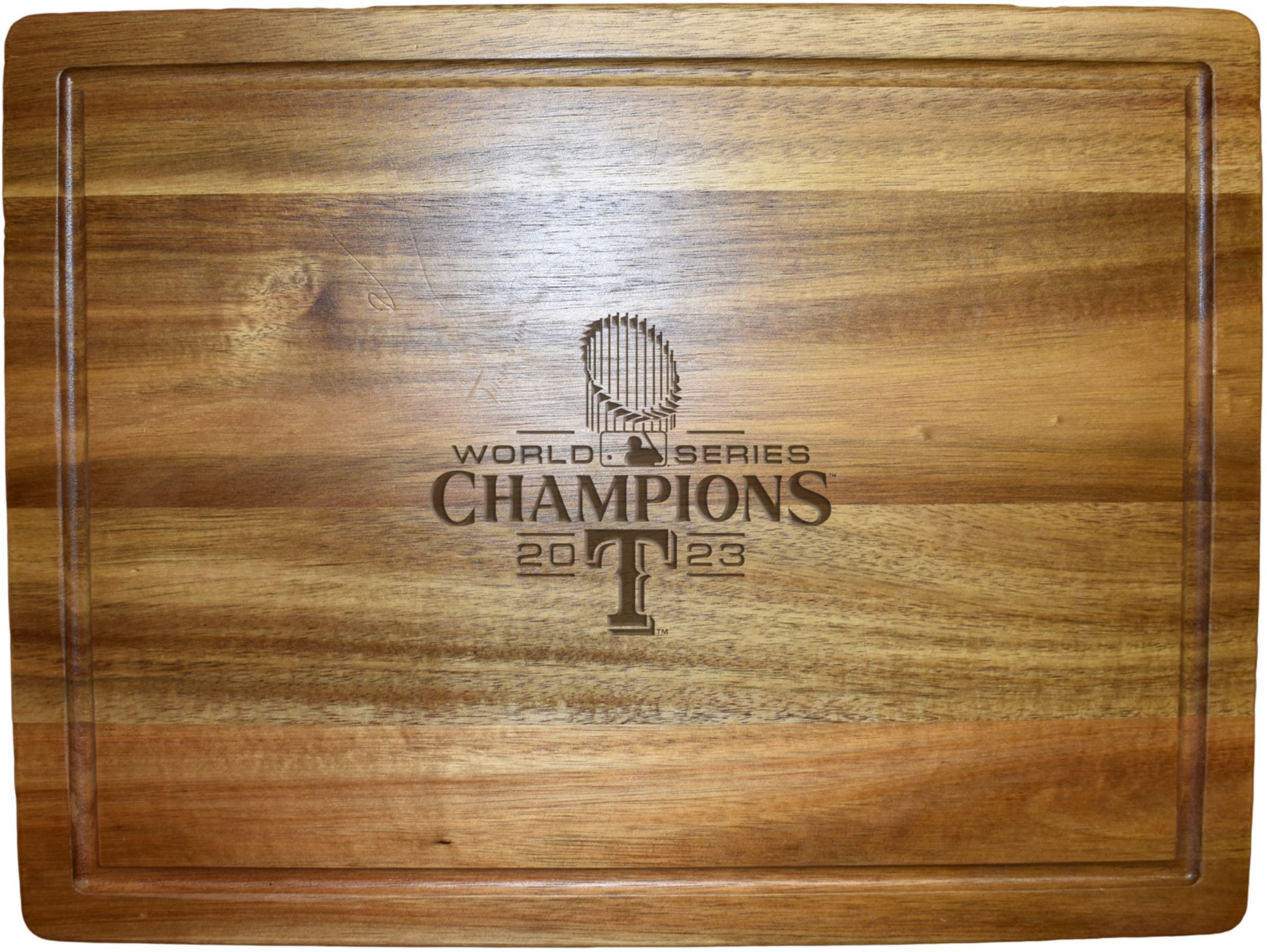 The Memory Company 2023 World Series Champions Texas Rangers Cutting Board