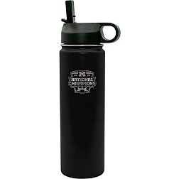 Memory Company 2023 College Football National Champions Michigan Wolverines Black 22 oz. Stainless Steel Water Bottle