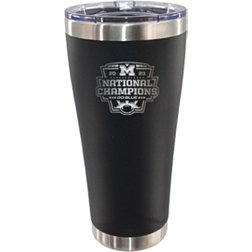 Memory Company 2023 College Football National Champions Michigan Wolverines Black 30 oz. Stainless Steel Tumbler