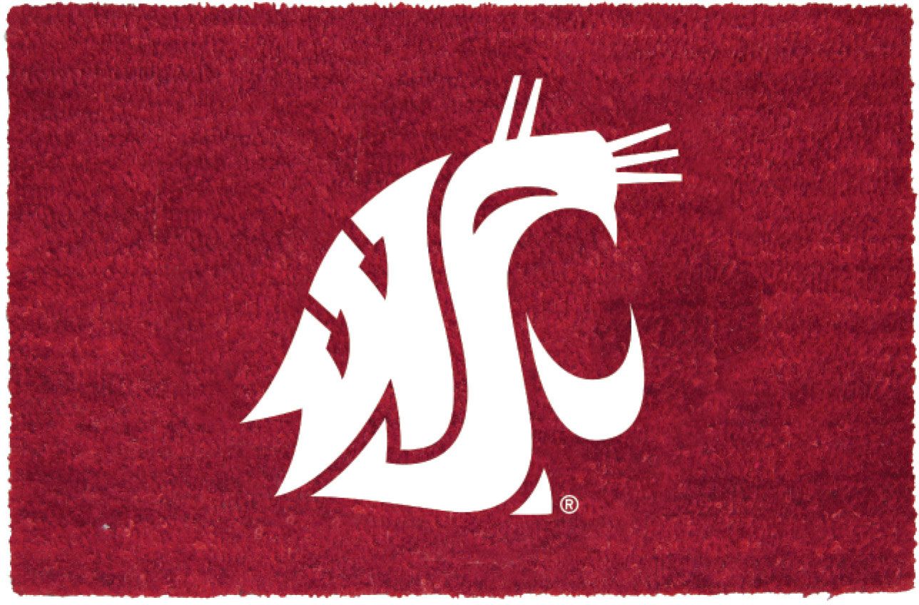 The Memory Company Washington State Cougars Full Color Door Mat