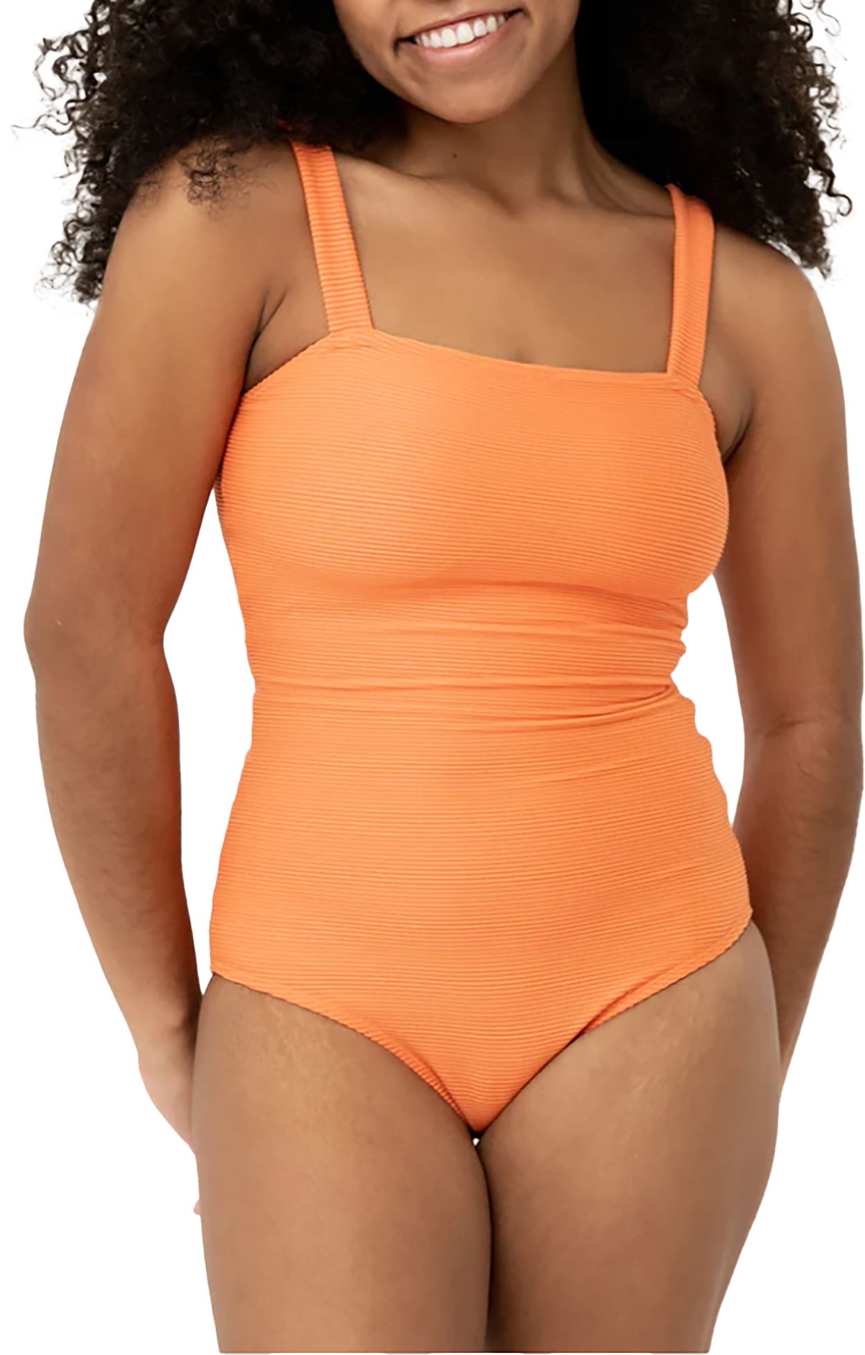 Photos - Swimwear Nani  Women's Sandbar One-Piece Swimsuit, Large, Textured Cora 23T