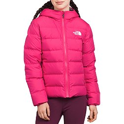 The North Face Girls' Reversible North Down Hooded Jacket