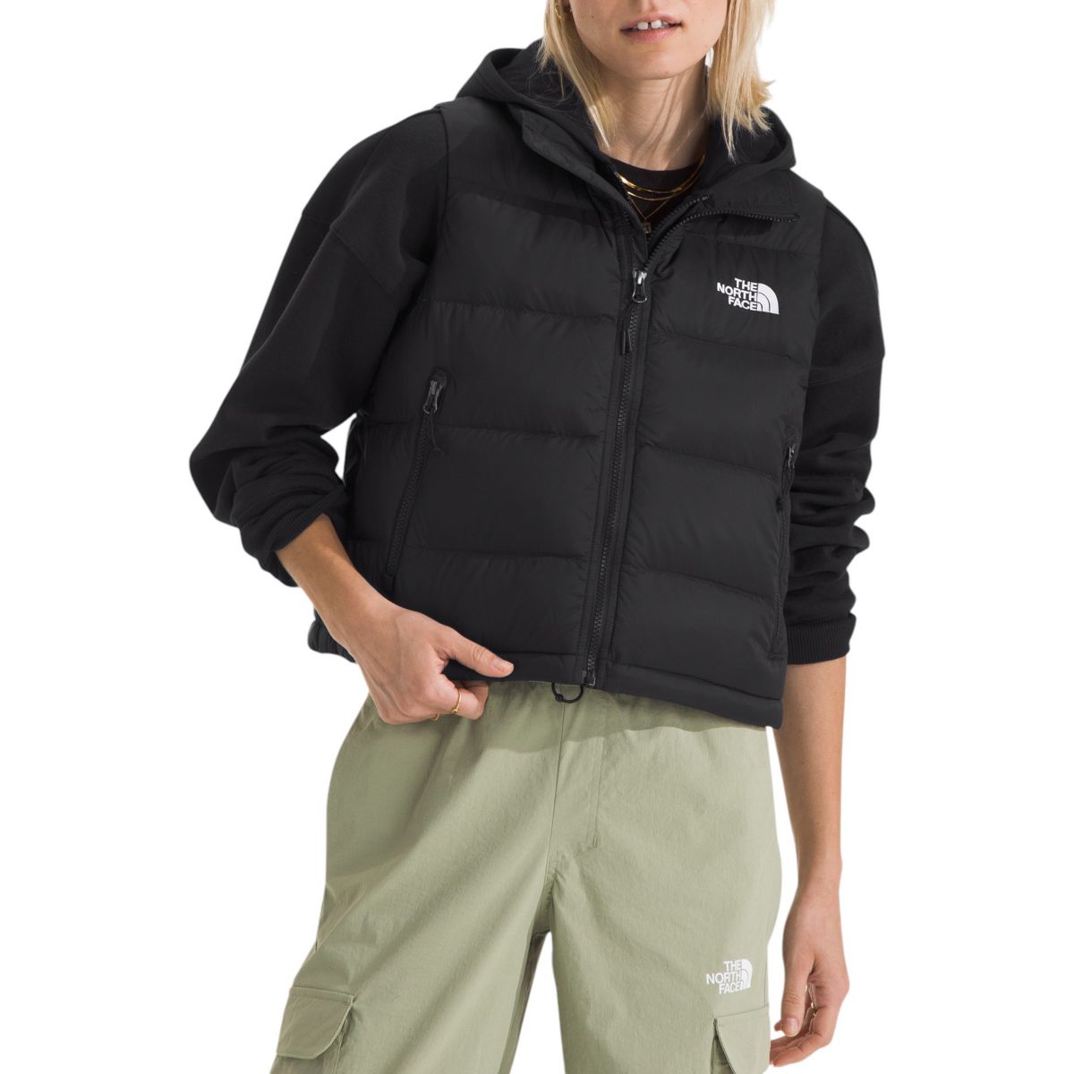 ☆THE NORTH FACE☆ Women's Rio SweaterDARK GRAY The North Face Ladies Sweater Fleece Jacket – Young Life Store