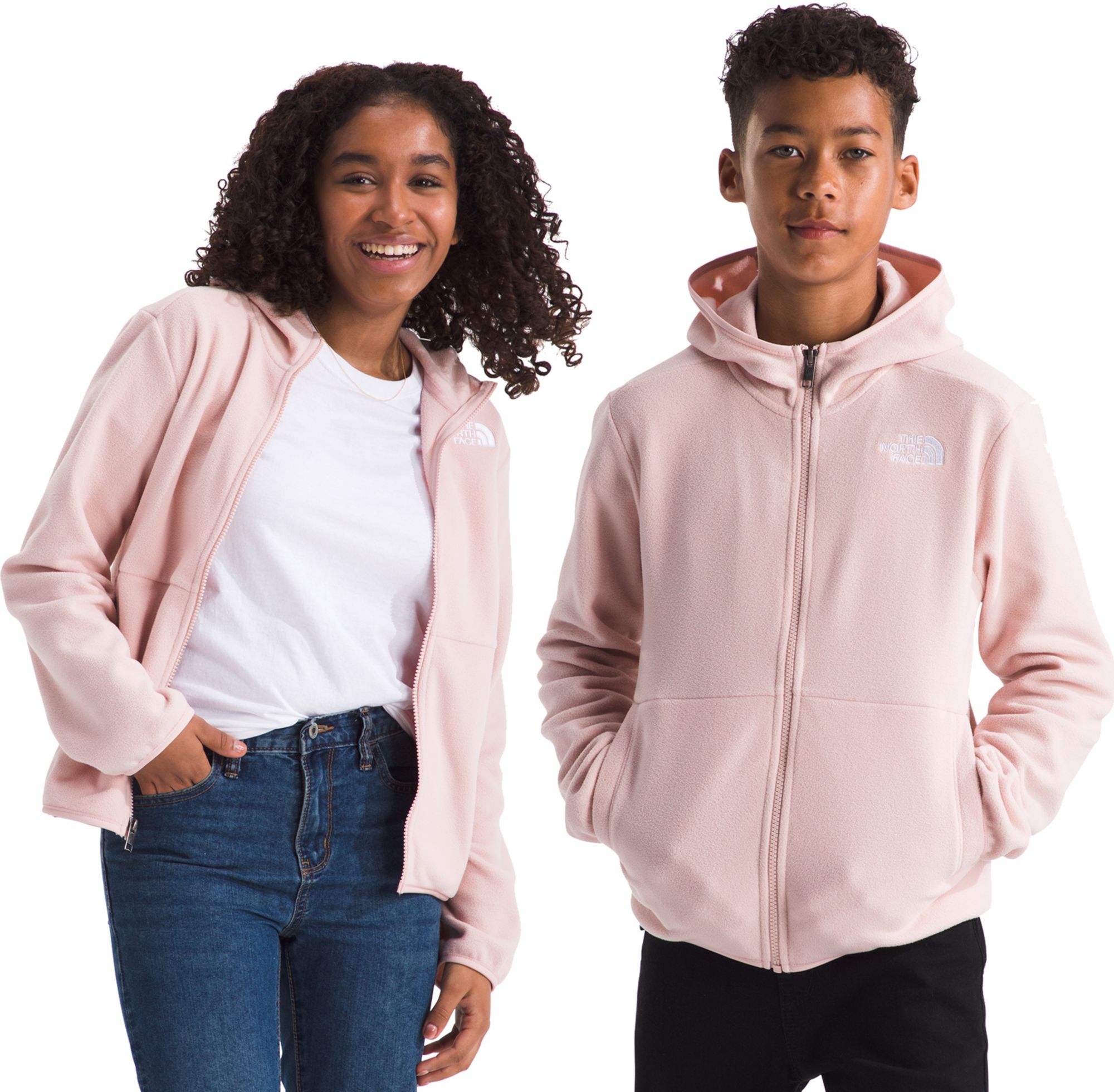 The North Face Youth Glacier Full Zip Hooded Jacket