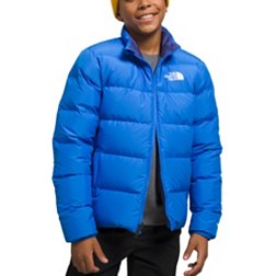 The North Face Blue Hyvent Hooded Jacket Youth Boys Size Large