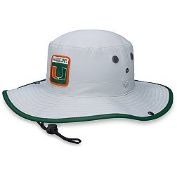 Top of the World Men's Miami Hurricanes Grey Steady Bucket Hat