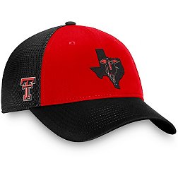 Top of the World Men's Texas Tech Red Raiders Black Original Mesh Trucker Hat