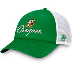 Top of the World Women's Oregon Ducks Green Charm Trucker Hat