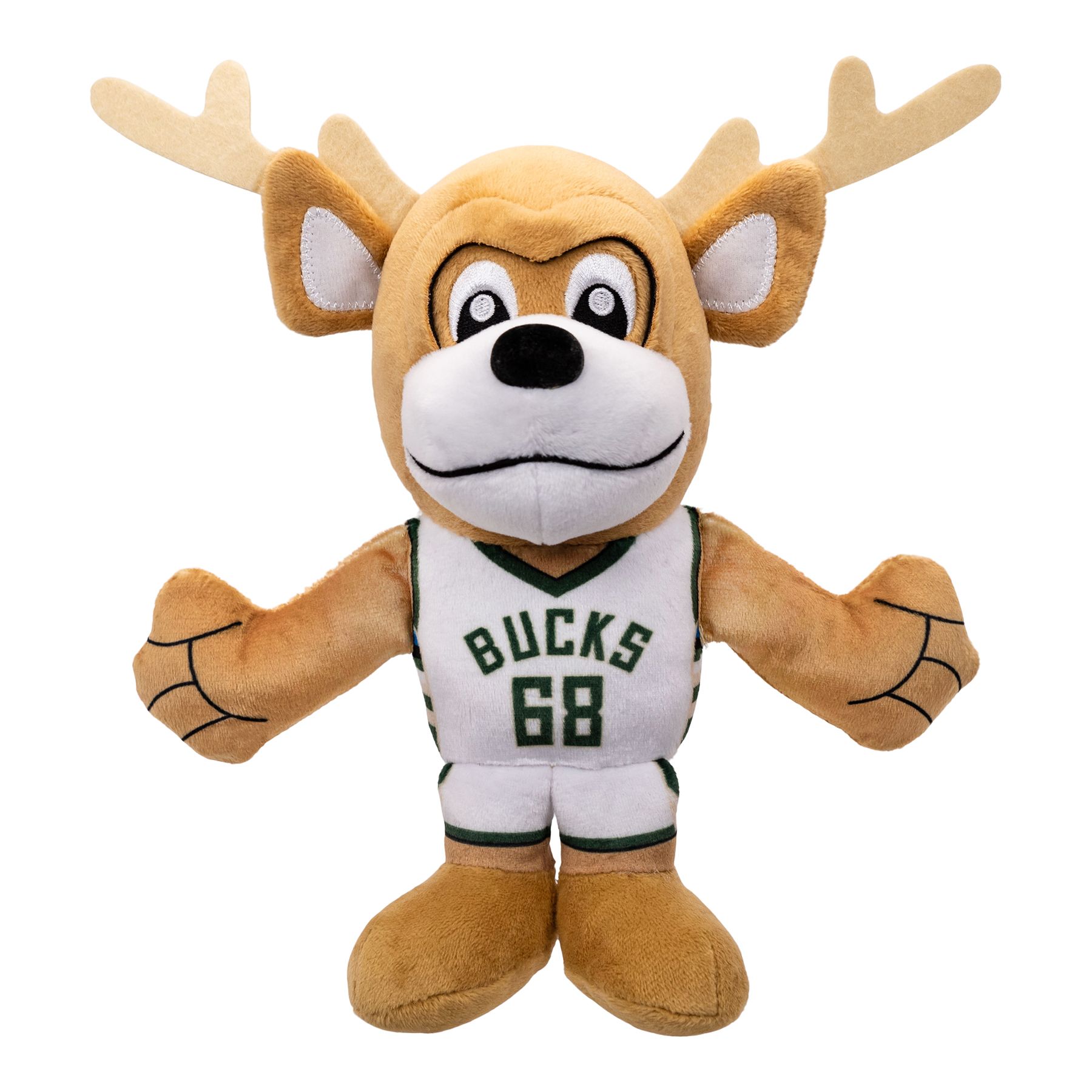 Uncanny Brands Milwaukee Bucks Mascot Plush