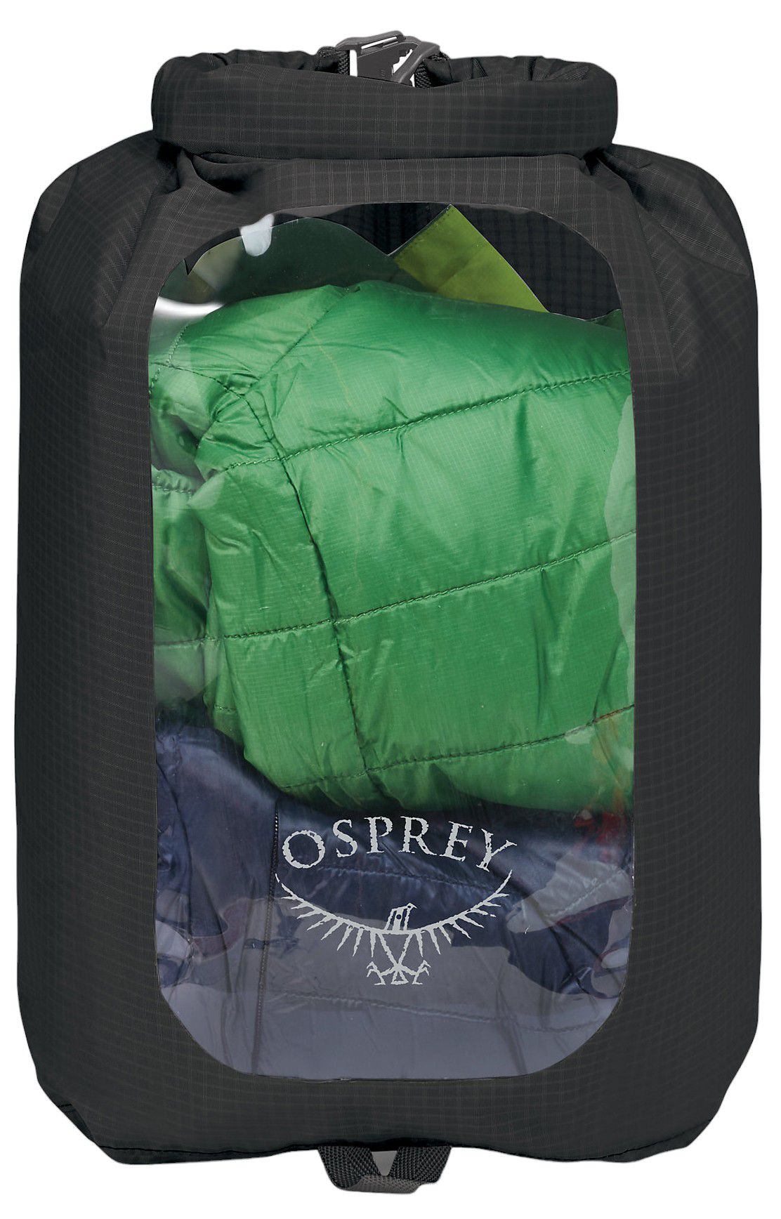 Photos - Outdoor Furniture Osprey Ultralight Drysack 12 Pack with Window, Black 23TRYULDRYSCK12WWCAC 