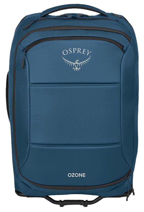 Photos - Knife / Multitool Osprey Ozone 40L 2 Wheel Carry On Pack, Men's, Coastal Blue 23TRYUZN2WHLCP 