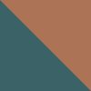 Cascade Blue/Melon Orange