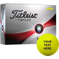 Titleist 2023 Pro V1x Yellow Personalized Golf Balls