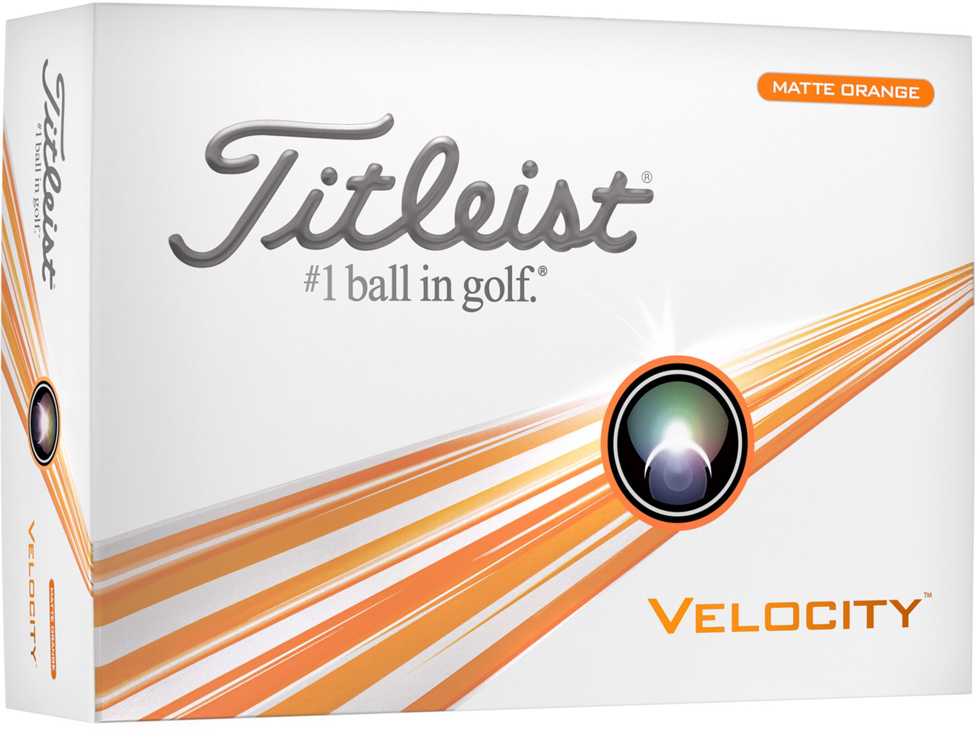 Titleist 2024 Velocity Golf Balls - Orange