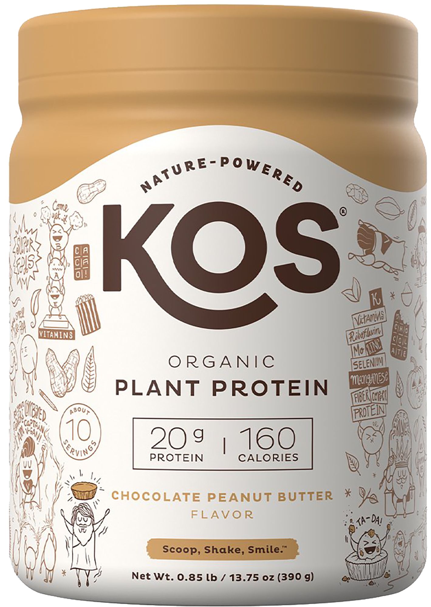 KOS Plant Protein – 10 Servings, Blue | Black Friday Deal