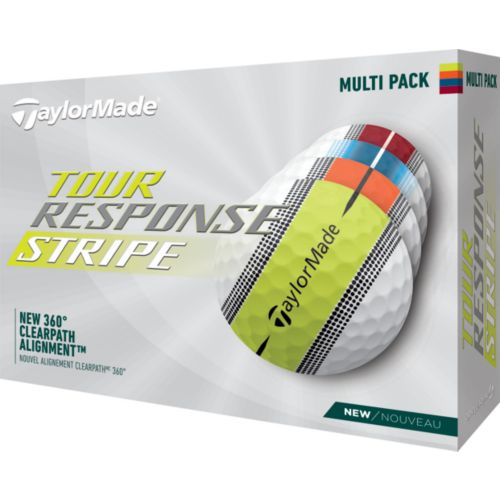 TaylorMade Tour Response Stripe Golf Balls | Dick's Sporting