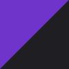 Purple Rainbow/Black