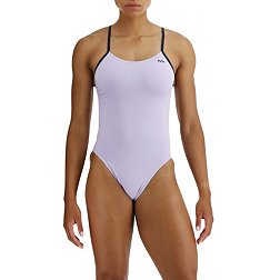 TYR Women's Durafast Elite Solid Cutoutfit One-Piece Swimsuit