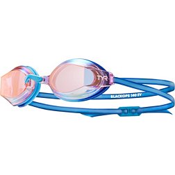 TYR Youth Black Ops 140 EV Mirrored Racing Swim Goggles