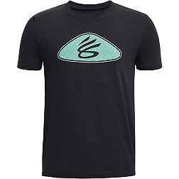 Shedd Shirts Long Sleeve Black Warriors Air Steph Curry T-Shirt Youth, Boy's, Size: YS(6-8)