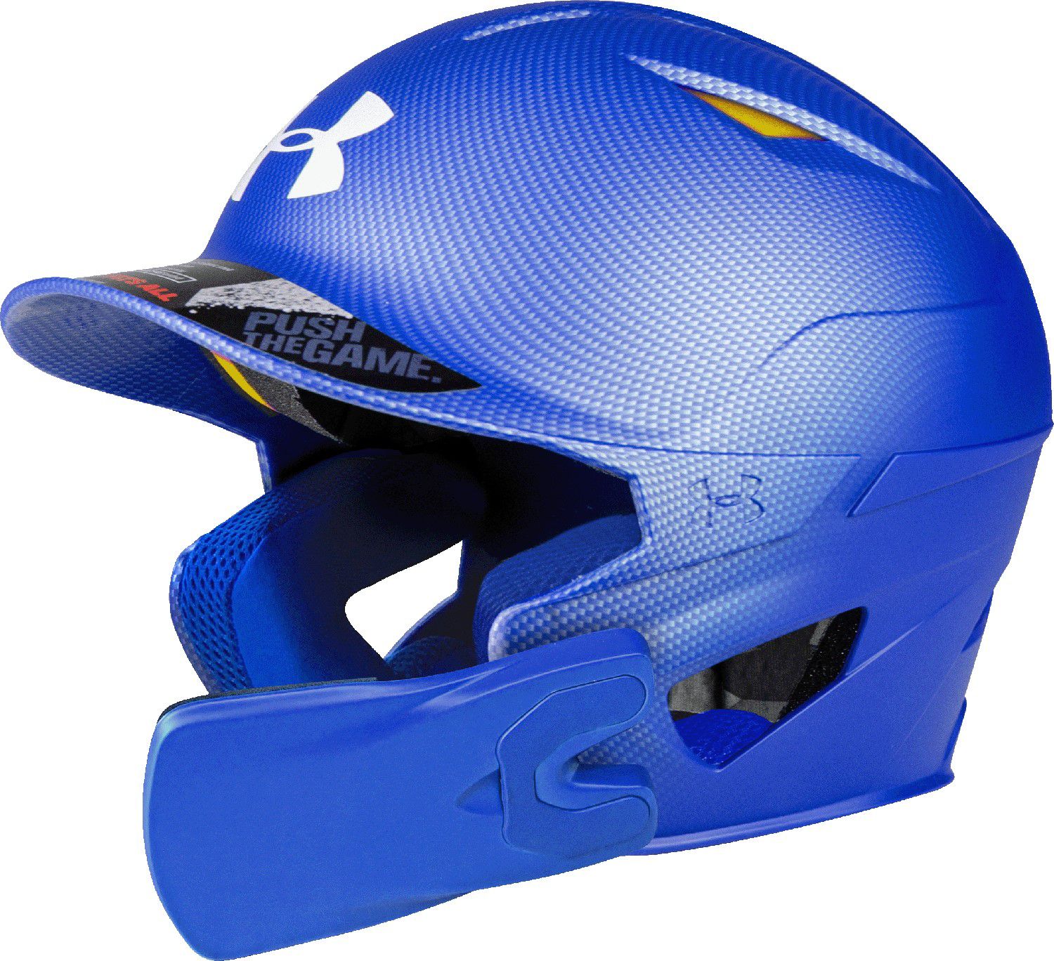 Under Armor Junior Converge Shadow Matte Baseball Batting Helmet w/ Adjustable Jaw Guard, Shell