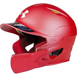 Under Armor Junior Converge Shadow Matte Baseball Batting Helmet w/ Adjustable Jaw Guard