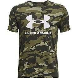 Under Armour Boys' Sportstyle Logo Printed T-Shirt