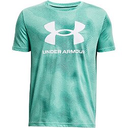 Under Armour Boys' Sportstyle Logo Printed T-Shirt