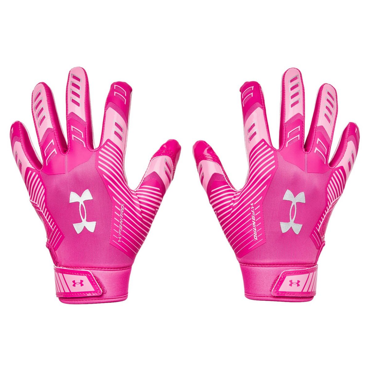 新品未使用 UA F9 NITRO グローブ M/M 限定版 Under Armour 2024 Youth F9 Nitro USA Novelty Football Gloves