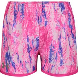 Under Armour Little Girls' Leopard Fly-By Shorts