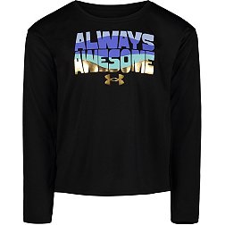 Under Armour Toddler Girls' Always Awesome Long Sleeve Shirt