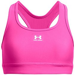 Junior's Sports Bra Pink Coral XSmall Raceback with cut out by DSG