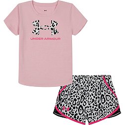Under Armour Toddler Girls' Scoop T-Shirt and Fly-By Short Set
