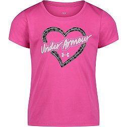 Under Armour Toddler Girls' Signature Heart Logo T-Shirt