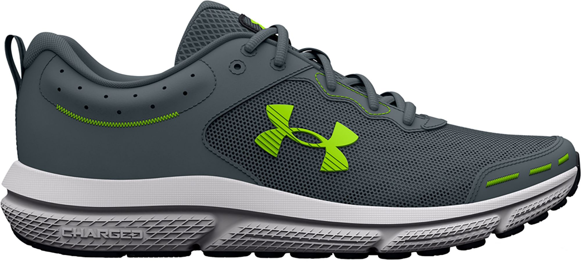 Under Armour Men's Charged Assert 10 Running Shoes - Gray